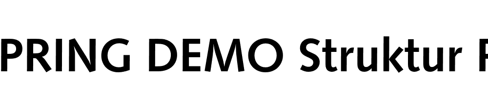  DEMO Struktur Pro Bold