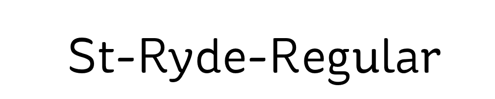 St-Ryde-Regular