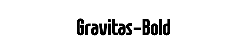 Gravitas-Bold