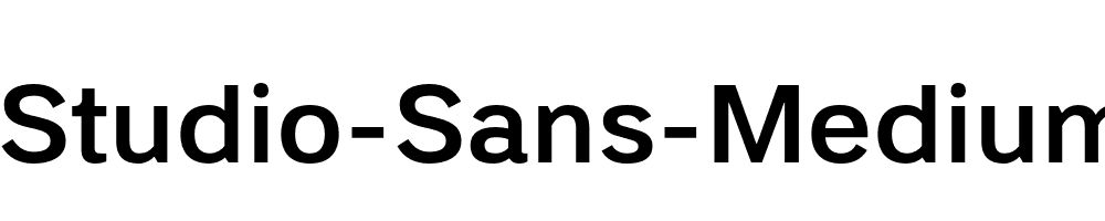 Studio-Sans-Medium