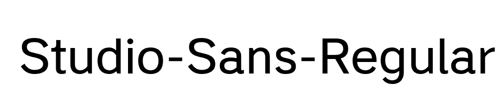 Studio-Sans-Regular