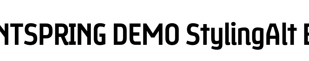  DEMO StylingAlt Bold