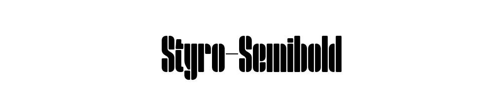 Styro-Semibold