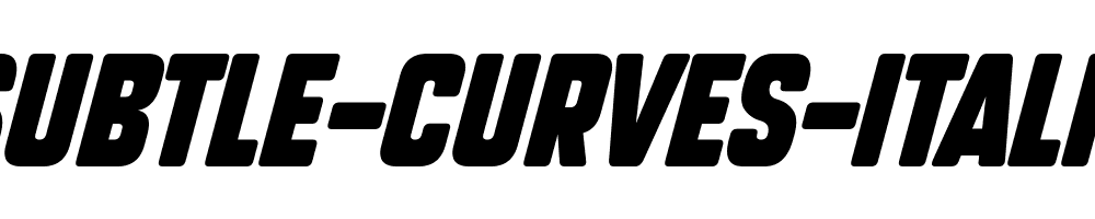 Subtle-Curves-Italic