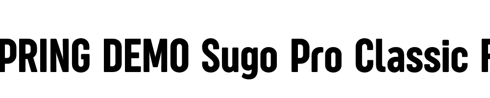  DEMO Sugo Pro Classic Regular