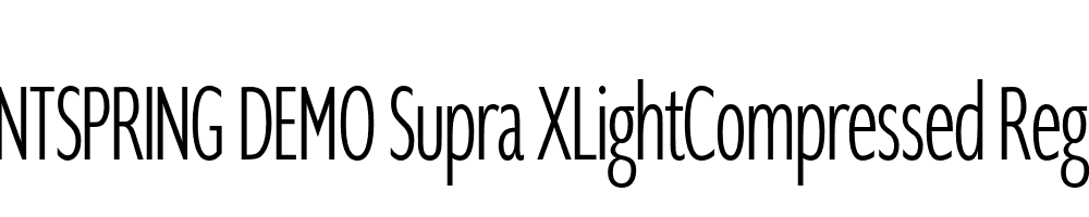  DEMO Supra XLightCompressed Regular