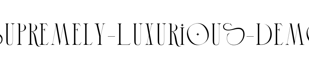 Supremely-Luxurious-Demo