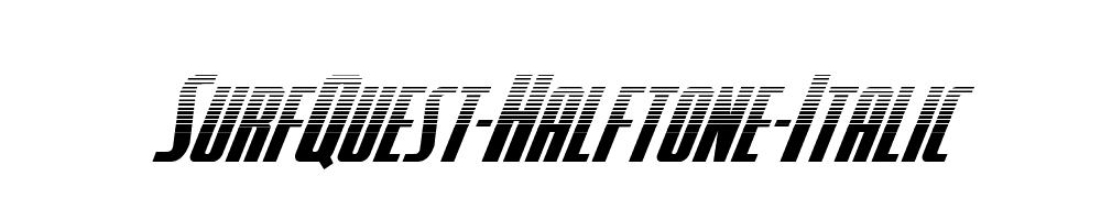 SurfQuest-Halftone-Italic