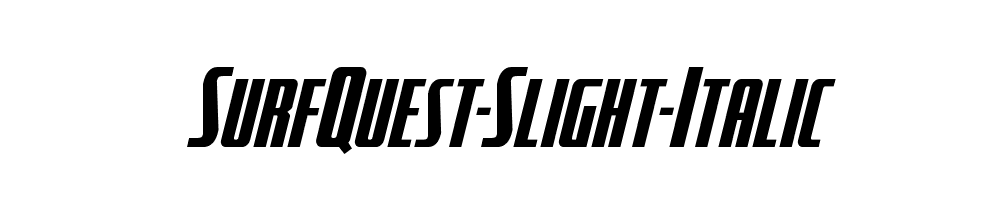 SurfQuest-Slight-Italic