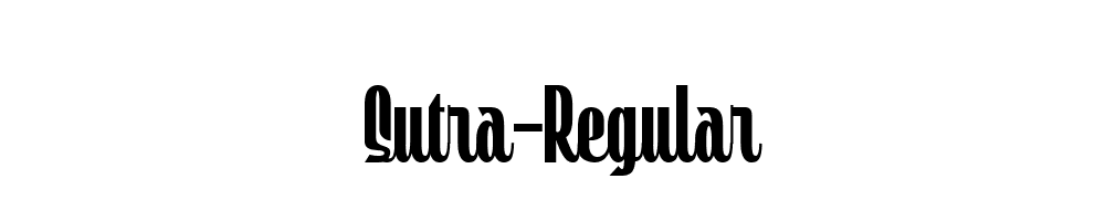 Sutra-Regular