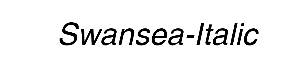 Swansea-Italic