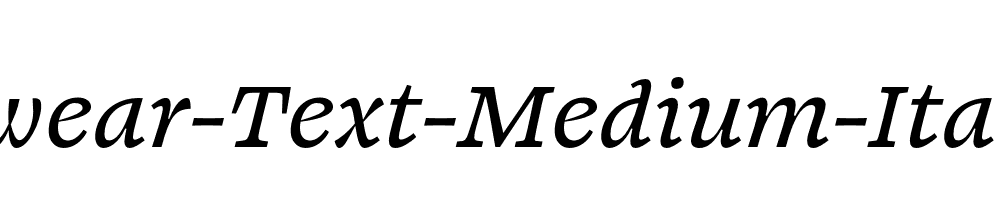 Swear-Text-Medium-Italic