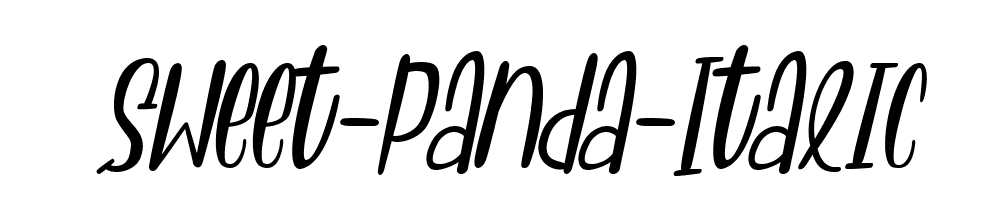 Sweet-Panda-Italic