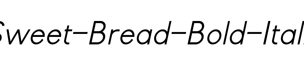 Sweet-Bread-Bold-Italic