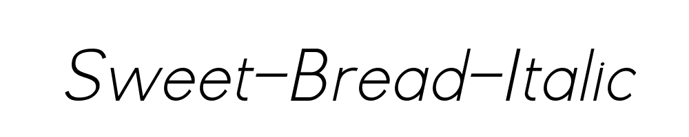 Sweet-Bread-Italic