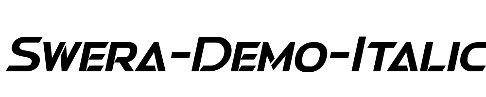 Swera-Demo-Italic