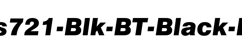 Swis721-Blk-BT-Black-Italic