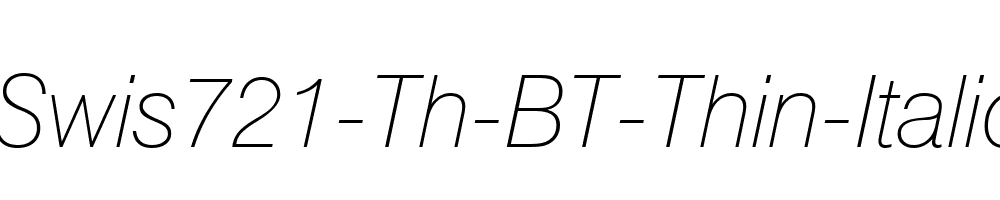 Swis721-Th-BT-Thin-Italic