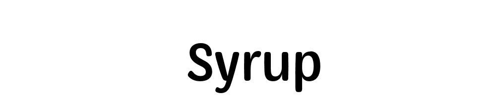 Syrup