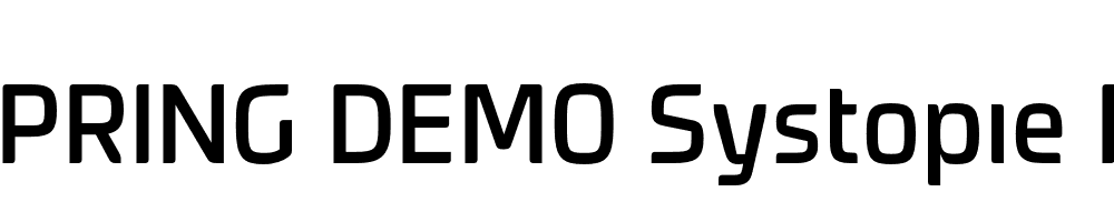  DEMO Systopie Regular