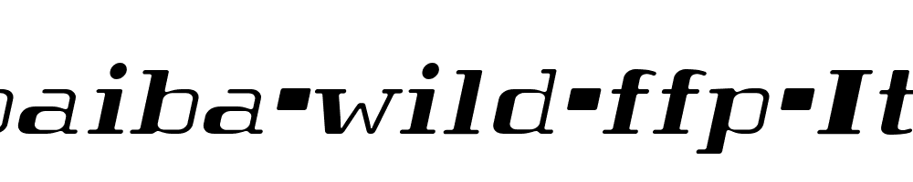 Tabaiba-wild-ffp-Italic