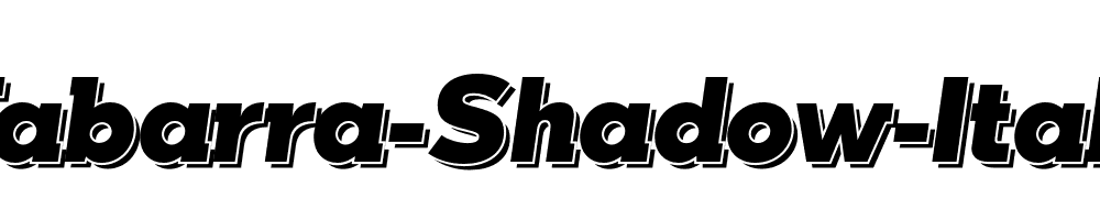 Tabarra-Shadow-Italic