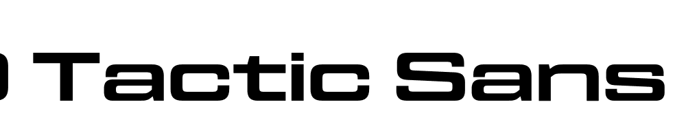  DEMO Tactic Sans Ext Exd Bld Regular