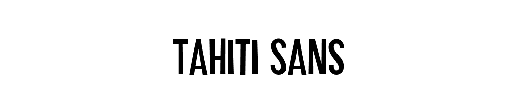 Tahiti-Sans