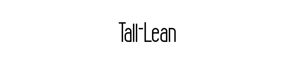 Tall-Lean