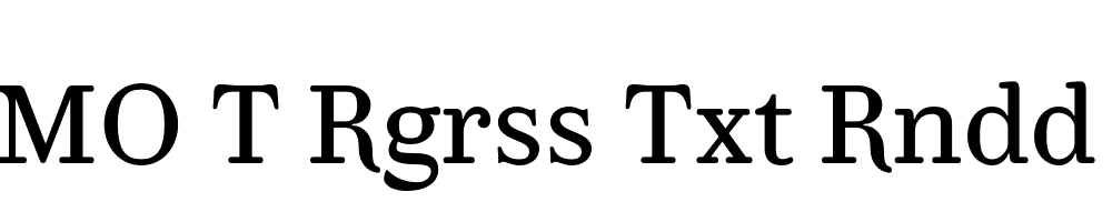 FSP DEMO T Rgrss Txt Rndd Regular