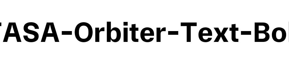 TASA-Orbiter-Text-Bold