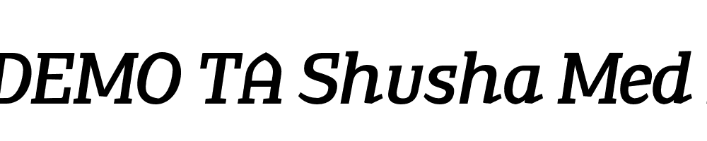 FSP DEMO TA Shusha Med Italic