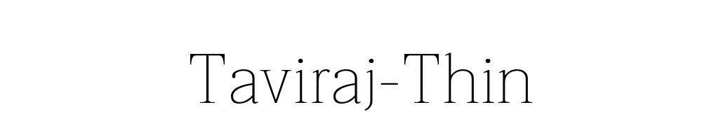 Taviraj-Thin