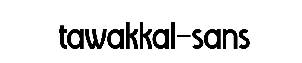 Tawakkal Sans