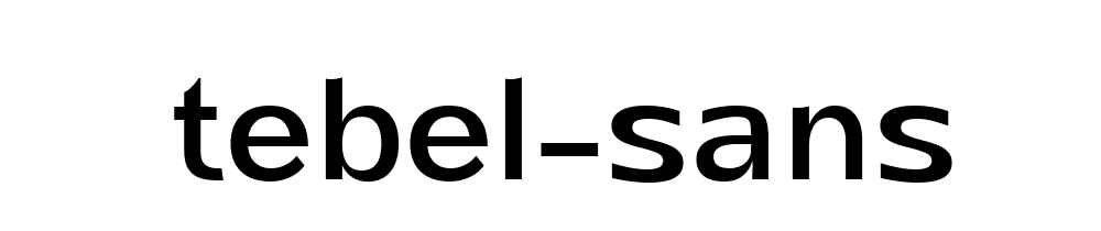 Tebel Sans