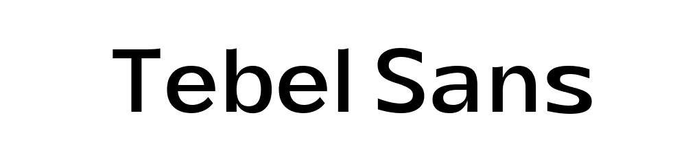 Tebel Sans