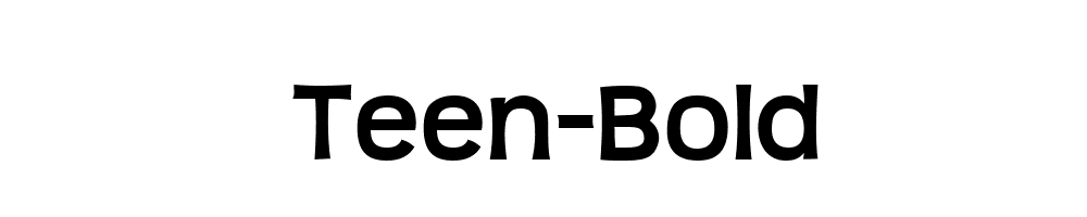 Teen-Bold