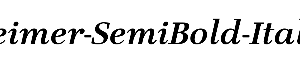 Teimer-SemiBold-Italic