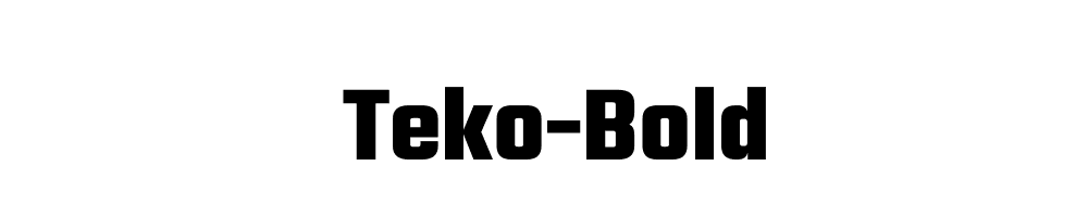 Teko-Bold