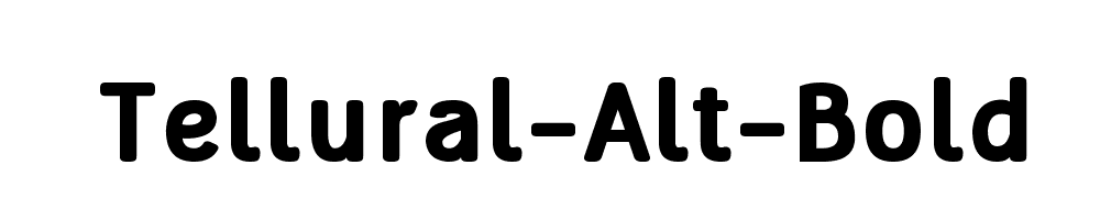 Tellural-Alt-Bold