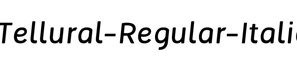 Tellural-Regular-Italic