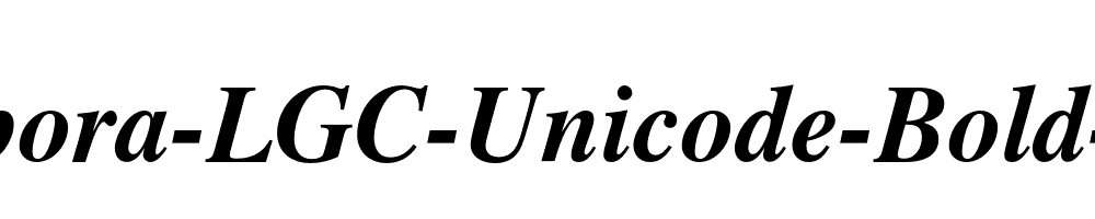 Tempora-LGC-Unicode-Bold-Italic