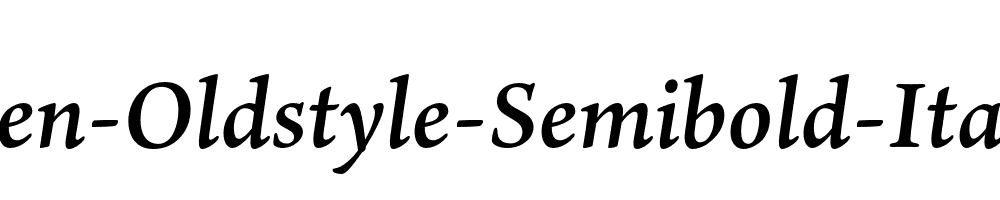 Ten-Oldstyle-Semibold-Italic