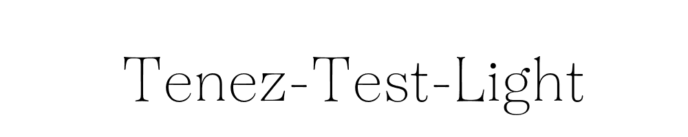 Tenez-Test-Light