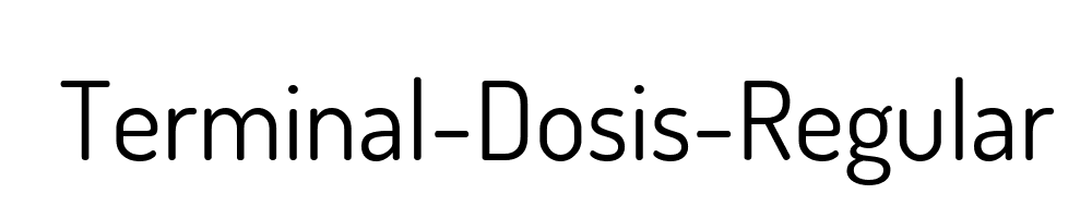 Terminal-Dosis-Regular