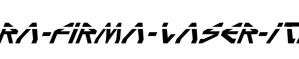 Terra-Firma-Laser-Italic