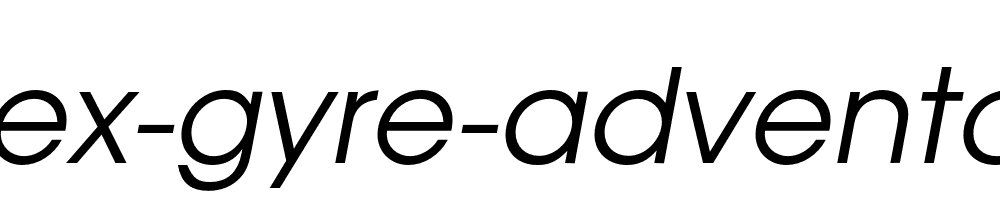 Tex Gyre Adventor