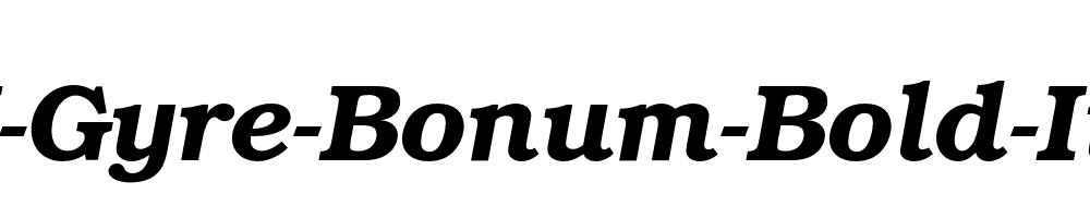 TeX-Gyre-Bonum-Bold-Italic