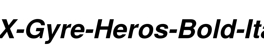 TeX-Gyre-Heros-Bold-Italic