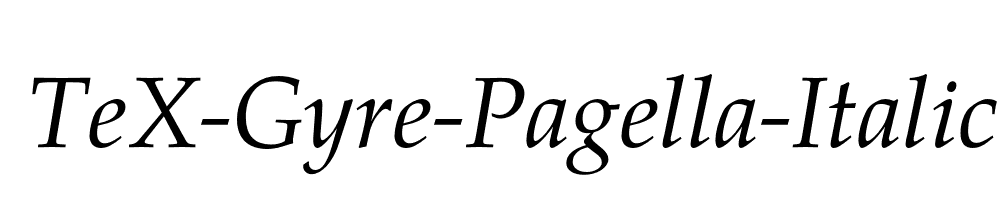 TeX-Gyre-Pagella-Italic